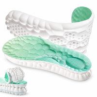 Nouvelle Arrivée 2026 Semelles Sportives Confortables en PU Épais, Mousse à Mémoire de Forme Haute Résilience, Coussin Respirant pour Hommes et Femmes, Utilisation 4 Saisons
