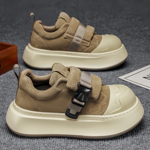 Chaussures décontractées à semelle épaisse de haute qualité, rehaussantes, en mousse super épaisse, à bout rond et au design original - Product Image 2