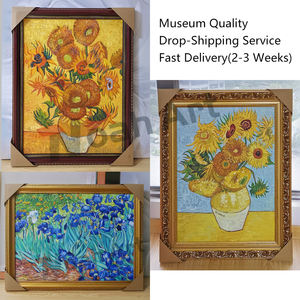 Reproducción de Obra de Arte de Paisaje Impresionista para Decoración del Hogar, Óleo sobre Lienzo Hecho a Mano, Cosecha, Famosas Pinturas de Calidad del Museo <span class=keywords><strong>Van</strong></span> <span class=keywords><strong>Gogh</strong></span> - Product Image 5