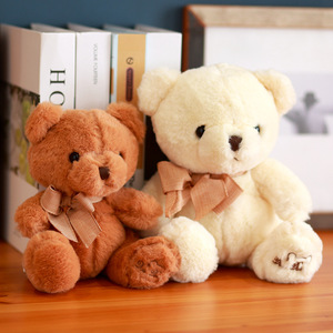 Oso <span class=keywords><strong>de</strong></span> Peluche <span class=keywords><strong>de</strong></span> Algodón PP Suave para Bebés, con Forma <span class=keywords><strong>de</strong></span> Corazón y Lazo, Semiterminado, Ideal para Dormir - Product Image 4