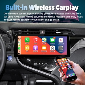 Reproductor de Video para Auto con Pantalla de 12.3 Pulgadas y Resolución 1920*720, Android 13, Radio Estéreo para Toyota Camry 2018, GPS, Multimedia, Carplay, Unidad Principal de 128GB - Product Image 6