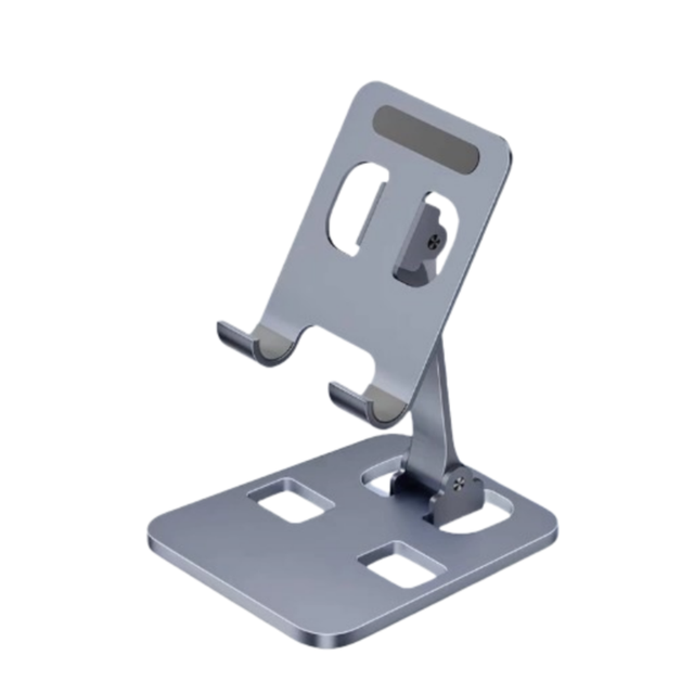 Factory in Stock Phone Holder Stainless Steel Holder for iphone and ipad Super Stable and Easy to Hold Foldable