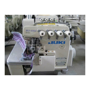 Machine à coudre <span class=keywords><strong>surjeteuse</strong></span> à double aiguille à cinq fils à alimentation différentielle haute vitesse Jukis MO-6914R d'occasion - Product Image 1