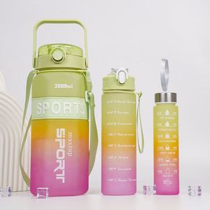 Gradient Simple Style Fashion Designs Large Capacity Outdoor Fitness Cup Travel Mugs School Sports Events Gifts Water <b>Bottle</b> - Product Image 3