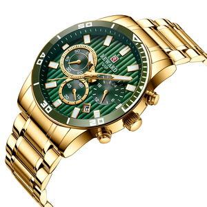 Reloj Deportivo de Cuarzo RD81009M con Correa de <span class=keywords><strong>Acero</strong></span> Inoxidable <span class=keywords><strong>y</strong></span> Aleación Verde, Tres Agujas, Luminoso, Calendario, Resistente al Agua 30M - Product Image 1