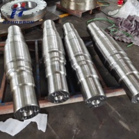 Ensemble d'arbre principal en acier forgé robuste pour concasseur à cône, remplacement d'axe usiné avec précision pour machines minières