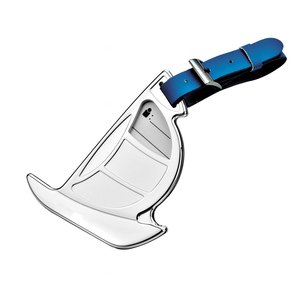 Étiquette de bagage de luxe personnalisée pour bateau à voile en cuir véritable avec nom et logo personnalisés en PU de luxe – Cadeau - Product Image 1