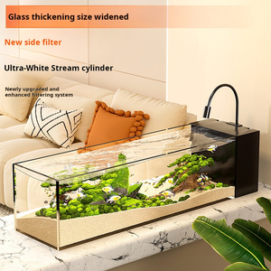 Bể cá cảnh để bàn 220V siêu trong suốt 5W thân thiện với môi trường năm 2025, dành cho phòng khách, nuôi cá vàng, cá Nam Mỹ, mẫu mới - Product Image 2