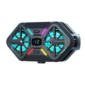 Di động quạt làm mát điện thoại di động mát IOS Android điện thoại chơi game phổ bán dẫn 2 LED người hâm mộ điện thoại di động tản nhiệt - Product Image 1
