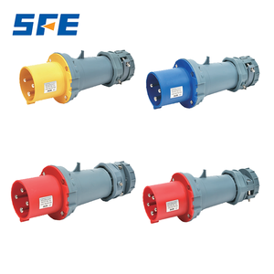 Штекер SFE третьего поколения IP44/67 16/32/63A 220-415 В 6 ч 3pin/4pin/5pin однофазный трехфазный Промышленный разъем и разъем - Product Image 3