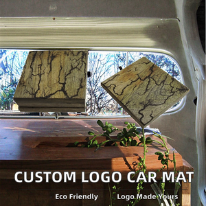 Customized Logo Modern Eco-Friendly Gift Heat Transfer MDF Sublimation <b>Car</b> <b>Coaster</b> handmade wooden mdf <b>coasters</b> with resin work - Product Image 2