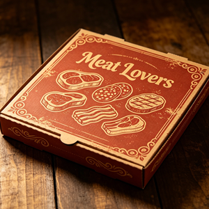 Boîte à <span class=keywords><strong>pizza</strong></span> en carton ondulé de qualité alimentaire, logo personnalisé imprimé, emballage jetable en papier pour <span class=keywords><strong>livraison</strong></span> de pizzas de 8, 10 et 12 pouces - Product Image 2
