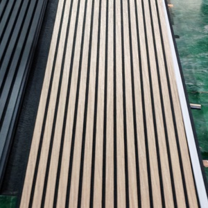 Vente en gros de <span class=keywords><strong>bois</strong></span> acoustique tendance, facile à installer, pour studio d'enregistrement, 600*2400/2700/3000mm - Product Image 1