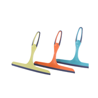 Ensemble de raclettes à vitres en silicone multicolores, essuie-glace pour salle de bain, outil de nettoyage sans traces pour douche et sol