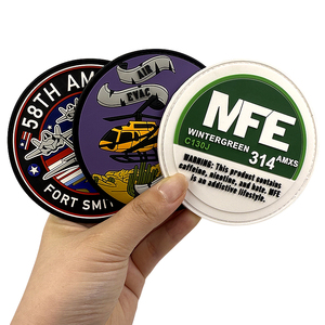 PVCパッチ接着剤、メローボーダー 最新の柔らかい素材 最も需要の高い最高の素材 ロゴ入りPVCパッチ - Product Image 1