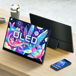 צג נייד בגודל 13.3 אינץ' מסוג AMOLED עם מסך מגע ברזולוציית <span class=keywords><strong>4K</strong></span> עבור PS4/5, סוויץ' ולפטופ - Product Image 1