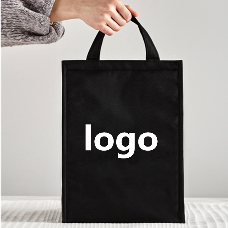 Термосумка из нетканого материала с изоляцией для пищевых продуктов, термоизолированная сумка для ланча