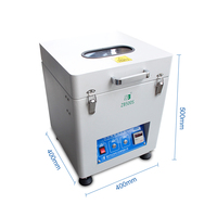 Mélangeur de pâte à souder SMT automatique haute vitesse ZB500S, machine de mélange de pâte à souder pour circuit imprimé, pour ligne d'assemblage de circuits imprimés