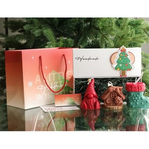 US Warehouse Low MOQ Handmade Soy Wax Christmas <b>Candles</b> <b>Set</b> New Year Home Decoration <b>Gift</b> for Christmas and Chinese New Year - Product Image 5