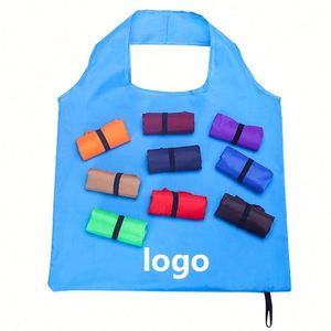 Bolsa Plegable de Poliéster 210t, Gruesa, Portátil, Multicolor, para Supermercado, Compras, Camping y Publicidad, Suministro de Fabricantes - Product Image 1