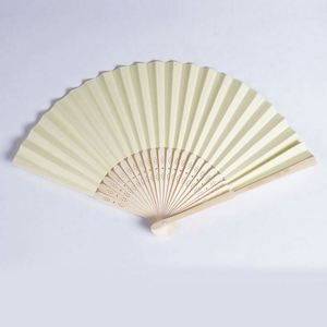 Portable Bamboo Folding Fan Carved and Painted Folk Art Design for Home Decoration or Sports Party Flower and Model <b>Pattern</b> - Product Image 5