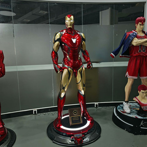 Estatua de Iron Man MK85 de Tamaño Real para Exteriores, Estatuas de Resina, Manualidades de Superhéroes, Escultura de Fibra de Vidrio de Iron Man para Decoración - Product Image 4