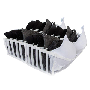 Casa <span class=keywords><strong>de</strong></span> almacenamiento transparente divisor <span class=keywords><strong>de</strong></span> cajón <span class=keywords><strong>de</strong></span> plástico <span class=keywords><strong>de</strong></span> Pvc transparente <span class=keywords><strong>para</strong></span> <span class=keywords><strong>ropa</strong></span> <span class=keywords><strong>interior</strong></span> calcetines <span class=keywords><strong>organizador</strong></span> colgante - Product Image 6