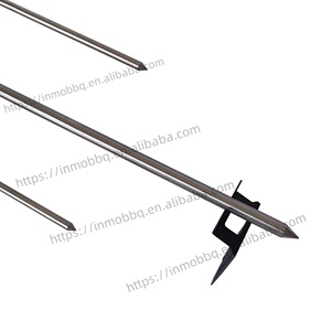 SET <span class=keywords><strong>ASADOR</strong></span> 30KG <span class=keywords><strong>MOTOR</strong></span> SPIEDO & TRIDENTE ACERO INOX - Product Image 3