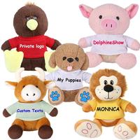 Ours en peluche personnalisable, jouet en peluche doux, différents modèles, unisexe, 11-30 cm de haut, rembourrage en coton PP, fabricant de peluches OEM