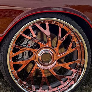 RCSR 2 pièces 5x127 Or rose 24 26 28 pouces Jantes Fogiotos 6x139.7 Roues forgées pour <span class=keywords><strong>Lincoln</strong></span> <span class=keywords><strong>Navigator</strong></span> Raptor - Product Image 1