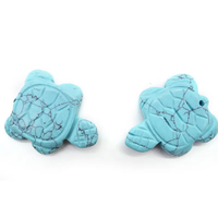 Pendentifs tortue en œil de tigre de 44 mm, pierre de cristal naturelle, tortue pour pendentifs en cristal, collier en forme de tortue sans chaîne