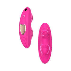 Adult Rose-themed Mini Butterfly <strong>Vibrator</strong> 9 Vibration Modes Independent Control APP Remote Medical-grade Silicone Waterproof USB - Product Image 1