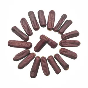 Wholesale Natural Premium Pet Treats Pure Beef Meat Sausage Dog chews Treats Dried Beef Sausage Dry Food Dog Treats