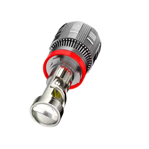 T8 siêu sáng <span class=keywords><strong>Led</strong></span> Đèn Pha Bóng đèn mini ống kính máy chiếu 40 Wát 9005 9006 H11 H7 H4 công suất cao 3500lm 6500K đèn pha - Product Image 4