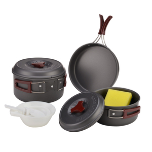 Bulin Bl200-c2 Hot Selling Aluminium <span class=keywords><strong>Outdoor</strong></span> <span class=keywords><strong>Camping</strong></span> Pot <span class=keywords><strong>Set</strong></span> Handvat Opvouwbare Keuken Kookgerei <span class=keywords><strong>Camping</strong></span> <span class=keywords><strong>Set</strong></span> - Product Image 1