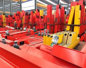 Chariot électrique Monorail Pont grue motorisé Poutre de chariot d'extrémité mobile avec roue - Product Image 5