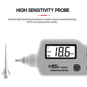 Gamme de mesure 0,1~199,9 m/s Vibromètre numérique Vibromètre LCD Analyseur de fréquence de vibration électronique Testeur - Product Image 3