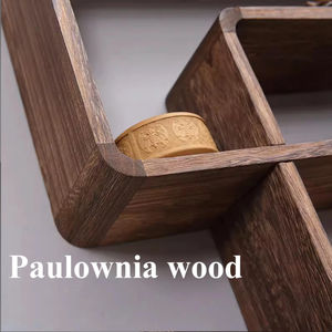 Étagères flottantes en <span class=keywords><strong>bois</strong></span> massif de haute qualité sur support mural décoration étagère murale de cheminée flottante - Product Image 6