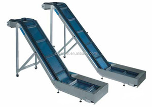 Vertikales Heben mit einstellbarer Geschwindigkeit Heben der Neigungshub-Förderband maschine Edelstahl für die Lebensmittel industrie - Product Image 3