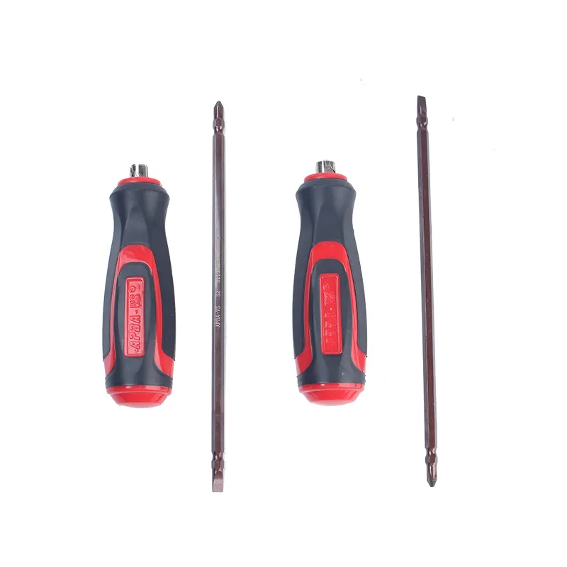 DEWEN China Factory Chrome Vanadium Steel Screwdriver With Tpr Handle Heavy Duty Screwdriver For Home Or Industrial Use.