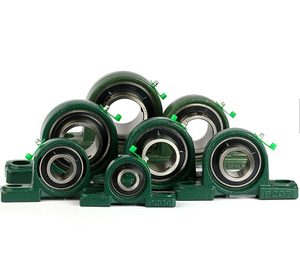 Rodamiento de Bloque de Almohada UCP207, Diámetro Interior de 35 mm, Carcasa de Hierro Fundido, Lubricación por <span class=keywords><strong>Grasa</strong></span>, Bajo Ruido, Transmisión de Potencia Eficiente - Product Image 1
