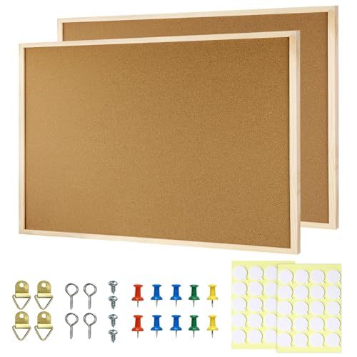 2 Pcs Cork Board 17 7