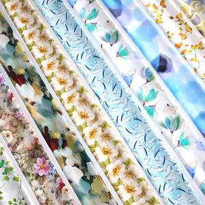 Tissu de rayonne imprimée numérique à fleurs personnalisées Designer prix bon marché tissu de rayonne imprimé numérique de haute qualité pour robe de femme - Product Image 2