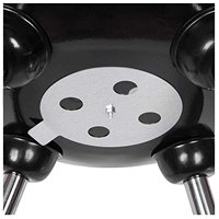 Barbecue portable d'extérieur en acier robuste, réglable automatiquement, finition thermolaquée, pliable, pour cuisson domestique et grillades de steaks