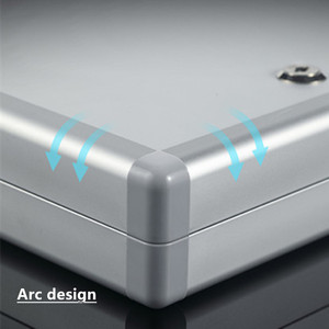 Glosen 壁挂式铝合金钥匙盒，大号，带钥匙锁和 96 个标签，适用于酒店/汽车经销商/医院等场所。 - Product Image 5