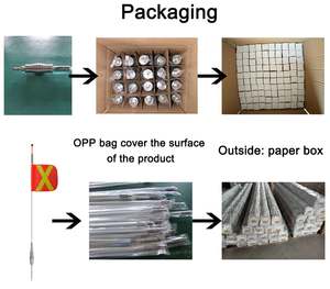 Accessoires automobiles de haute qualité, drapeaux de sécurité de 8 pi/10 pi/12 pi, fouets lumineux LED pour camion, éclairage LED pour poteau tout-terrain - Product Image 6