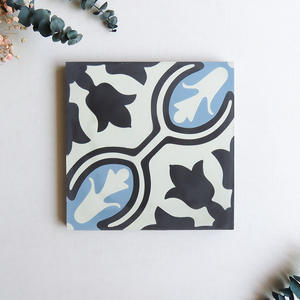 Carreau <span class=keywords><strong>de</strong></span> <span class=keywords><strong>ciment</strong></span> fait à la main Carrelage en porcelaine 200*200 Carrelage <span class=keywords><strong>de</strong></span> sol <span class=keywords><strong>de</strong></span> <span class=keywords><strong>salle</strong></span> <span class=keywords><strong>de</strong></span> <span class=keywords><strong>bain</strong></span> pour <span class=keywords><strong>salle</strong></span> <span class=keywords><strong>de</strong></span> <span class=keywords><strong>bain</strong></span> Cuisine Restaurant - Product Image 1