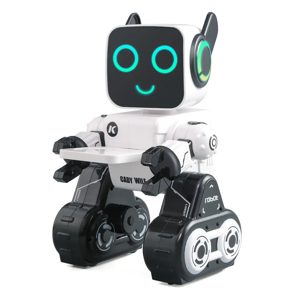 Jjrc R4 Cady Wile 2.4G Intelligente Afstandsbediening Robot Advisor Rc Robot Speelgoed Munt Bank Voor Kinderen Kinderen geschenken