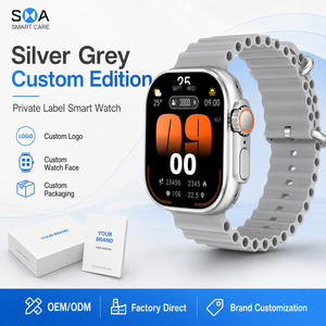Fornitura all'Ingrosso di Smartwatch Ultra Design Personalizzati con Chiamate Bluetooth, Monitoraggio <span class=keywords><strong>Frequenza</strong></span> <span class=keywords><strong>Cardiaca</strong></span> e Sonno, Impermeabili IP67 per Distributori - Product Image 2