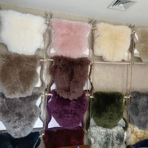 Tappeti e tappeti in pelliccia di montone a pelo <span class=keywords><strong>lungo</strong></span> singolo in vera pelle di agnello - Product Image 4